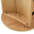 Modway - Aspect Bois ovale Table basse - Chêne-9