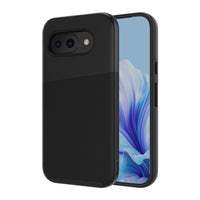 AXS - PROTech Plus étui mince anti-choc avec double couches pour Google Pixel 9/9 Pro - Noir-Résistant aux chutes jusqu’a 10 pieds
