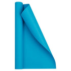 JAM PAPER - Papier cadeau mat - 43 x 46 cm - Bleu clair mat - Paquet de 2-Couleur : Bleu paon mat