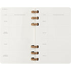 Moleskine - 2026 Spiral 12 mois couverture souple agenda annuel solaire , grand format - 5 po x 8.25 po - noir-Listes De Tâches Perforées