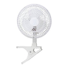 Ecohouzng - Ventilateur personnel réglable avec pince flexible – 6 po-Se fixe solidement presque partout ou tient fermement sur n'importe quel bureau pour une utilisation polyvalente