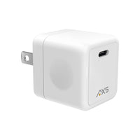AXS - 30W PROCharge USB-C PD GaN II Chargeur mural avec PPS - Blanc-La technologie GaN intégrée fournit une charge puissante et efficace sans surchauffer