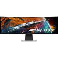 Samsung - Moniteur de jeu G93SC Odyssey OLED G9 de 49 po - G93SC-L’impressionnante performance OLED donne vie aux mondes du jeu avec des couleurs vives et une luminescence incroyable.