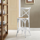 Modway - Gear Tabouret de bar - Blanc-Toon Frame chinois