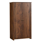 Sauder - Meuble de rangement River Ranch - Grand Walnut-Rangement multi-pièces:  Cette armoire fonctionnelle peut répondre à vos besoins de rangement dans diverses pièces – salon, cuisine, buanderie ou chambre à coucher