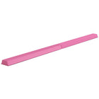 Soozier - Poutre D’Équilibre De Gymnastique Pliable 7,7 pi Avec Base Antidérapante - Rouge-Se plie en deux pour un rangement facile et compact  