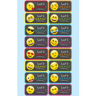 Ashley Productions - Mini-effaceurs non magnétiques pour tableau blanc, Icônes d'émotions, lot de 16-Des designs amusants et colourés