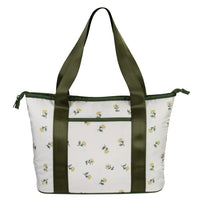 General Supply Goods + Co - Sac fourre-tout imprimé avec pochettes intérieures – Sauge-L’intérieur isolé aide à maintenir la température des aliments plus longtemps