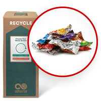 TerraCycle - Boîte Zéro Déchet pour emballages de bonbons ou de collations, grande-Utilisez cette boîte pour tout emballage de bonbons ou de collations