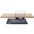 IntekView - Plateau de clavier idéal - 25" x 10" - Gaucher - Porte-copie-Gestion des câbles intégrée