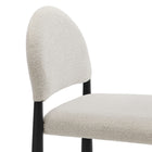 Modway - Hayley Tissu rembourré Tabouret de comptoir - Crème noire-8