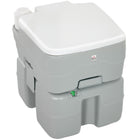 HOMCOM - Toilette de voyage portable d’extérieur avec indicateur de niveau - 20 L-La construction en polyéthylène haute densité garantit aucune détérioration lors du nettoyage et du transport 
