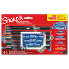 Sharpie - Marqueurs créatifs, tons terreux, marqueurs acryliques à base d’eau, pointe fine, 5 unités-Marqueurs acryliques créatifs avec une encre semblable à de la peinture qui ne passe pas à travers le papier