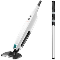 Aiper - PilotFlow V3 Aspirateur de piscine portable pour piscines creusées et hors sol avec une puissance d'aspiration de 21 GPM et une perche télescopique-Système de double filtration, nettoie jusqu'à une profondeur de 20 cm à 2,5 m, y compris les marches peu profondes