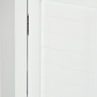 kleankin - Armoire murale de salle de bain pour salon et entrée - blanc-Assemblage requis
