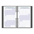 Blueline - 2027 Agenda quotidien CoilPro avec couverture rigide à texture imitation lézard – 8 po x 5 po – Couleurs assorties – Bilingue-100 % de papier recyclé post-consommation