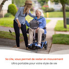 Journey - So Lite Scooter électrique pliant - rouge-Conçu pour combiner la stabilité à quatre roues avec la maniabilité à trois roues