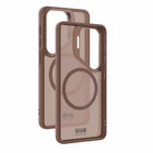 Blu Element - Chromatic Kick avec étui aimants pour Samsung Galaxy S26, Marron-Résistant aux chocs