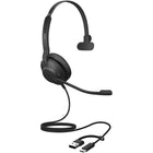 Jabra - Evolve2 30 SE Mono USB-C/A Headset - Teams-Un bandeau en acier renforcé et un design spécialisé exercent une pression douce et uniformément répartie tout au long de la journée.