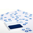 Ready 2 Learn - Tampon encreur lavable - Bleu - Paquet de 6-Conception du tampon d'encre surélevé: Le tampon surélevé signifie qu'il n'y a pas de bords durs autour de l'encre. Les enfants peuvent appuyer sans heurter un bord, ce qui offre plus d’espace pour tamponner !
