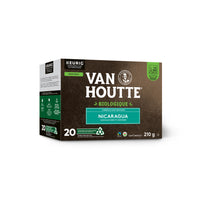 Van Houtte - Capsules K-Cup de café Nicaragua torréfaction moyenne - paquet de 20-Goût : avec ses délicieuses notes de chocolat noir et de sucre brun, ce mélange fait de chaque moment une célébration de la saveur. Pour une infusion stimulante de haute qualité qui a une profondeur de torréfaction.