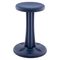 FDMT - Tabouret oscillant Kore 47 cm - bleu foncé-Le siège Kore Wobble Chair est imprégné de Smart Plastic, un agent antimicrobien qui empêche la prolifération des germes sur la surface en plastique du siège.