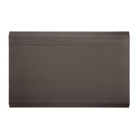WeatherTech - Tapis du milieu anti-fatigue ComfortMat Connect - Bordé - Cacao-Chaque pièce de centre mesure également 3 pi de long. Assemblez-les entre les pièces d’extrémité ou d’angle.