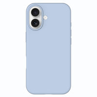 Blu Element - Étui Silicone MagSafe pour iPhone 17 - Bleu pastel-Niveau de protection - 300 chutes à 10 pieds