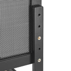 Modway - Sirocco Rotin et bois Lit à plateforme jumelle, Noir-Capacité de poids : 794 lb.