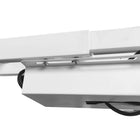 MotionGrey - Plateau de gestion des câbles sous bureau - Organisateur de cordons pour bureaux assis-debout et postes de travail - Blanc-Spacieux et polyvalent : conçu pour accueillir plusieurs blocs d’alimentation, multiprises et faisceaux de câbles-idéal pour les configurations de bureau complexes