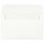 JAM Paper Enveloppes d'invitation parchemin A10 - 6 x 9,5 po - Blanc recyclé - 50/paquet (16082I)-Taille : A10 (6 x 9,5 pouces), Fabriqué à partir de 30 % de matériaux recyclés