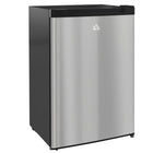 HOMCOM - congélateur vertical compact - 3 pi3 - argent-Capacité de 3 pi3 (85 L) offrant suffisamment d'espace pour les aliments surgelés, les boissons et la crème glacée