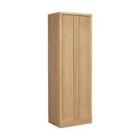 Sauder - Meuble de rangement Merton Hall - Frêne Harmony-Rangement multi-pièces:  Cette armoire fonctionnelle peut répondre à vos besoins de rangement dans diverses pièces – salon, cuisine, bureau ou buanderie