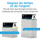 HP – Cartouche de toner LaserJet cyan 508A (CF361A)-Contenu de la boîte : Nouvelle cartouche de toner HP (authentique)