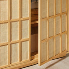 Modway - Aiko Grande armoire de rangement - 64 po - Chêne clair-Étagères ajustables