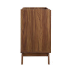 Modway - Soma 30" Armoire de toilette de salle de bain (lavabo non inclus) - Noyer-Jambes écartées