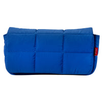 General Supply Goods + Co - Pochette matelassée - Bleu-Mesure 8,66 po l x 4,33 po H x 1,97 po P (22 x 11 x 5 cm).