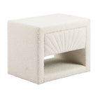Zuo - Baris Table de chevet - Ivoire-Couleur: Ivoire