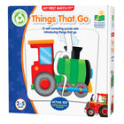 University Games - The Learning Journey My First: Things That Go - Casse-Tête De Transport Pour Tout-Petits - Casse-Tête De Préapprentissage Des Véhicules - Casse-Tête Intératif Sur Les Moyens De Transport-Initie les enfants aux puzzles de manière simple et ludique