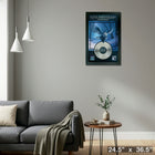 RUSH Fly By Night 50e anniversaire avec disque platine - Impression encadree - 24.5" x 36.5"-Prêt à accrocher - livré entièrement assemblé