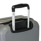 Reebok - Valise d'enregistrement rigide 30po de la collection Action - Grey-Système d'extension à fermeture éclair pour 20 % d'espace de rangement supplémentaire