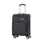 Samsonite - ZoomR 360 Carry-On à Roues - 21,5 po - gris-Fabriqué en tissu 100 % polyester durable