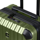 CHAMPS - Ensemble de bagages extensibles  3 pièces - à parois rigides Collection Element - Vert-Poignées supérieures et latérales