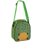 Merangue - Sac à lunch isotherme pour enfants thème animal - Dinosaure-Poignée supérieure et bandoulière détachables et réglables