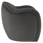 Modway - Compose Performance Velvet Chaise d’accent - Storm Grey-Moulures en tuyauterie française