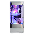 CyberPowerPC - Ordinateur de bureau de jeu - AMD Ryzen 7 9800X3D - AMD Radeon RX 9060 XT 16 Go - 32 Go DDR5 - Disque SSD PCIe 4,0 de 2 To - Blanc-32 Go de RAM DDR5