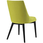 Modway - Viscount Tissu Fauteuil d’appoint de salle à manger Ensemble de 2 - Herbe de blé-Capsules de pied non marquées