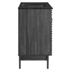 Modway - Render 30" Vanette de salle de bain - Noir charbon-Comptoir intégré