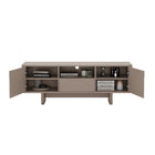 Manhattan Comfort - Meuble TV moderne Ella 59,1 po - Mocha-10