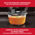 Rubbermaid - Contenants de conservation alimentaires ronds anti-fuite Brilliance - 510 ml - Paquet de 2-Résistant aux fissures : Le plastique durable est léger et facile à transporter
